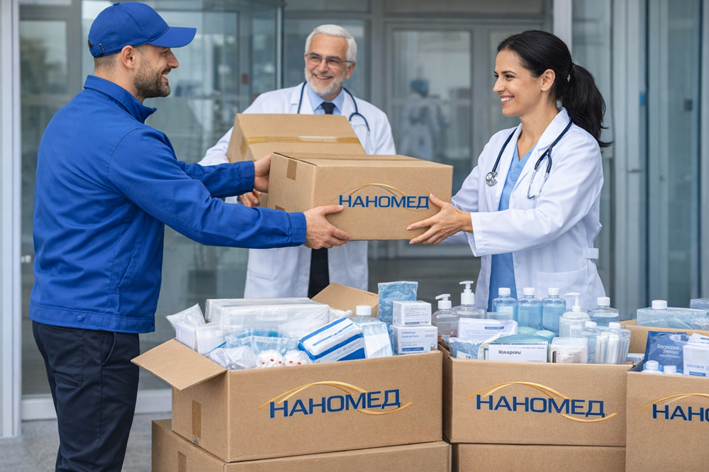 Медицинские расходники для открытия новой клиники